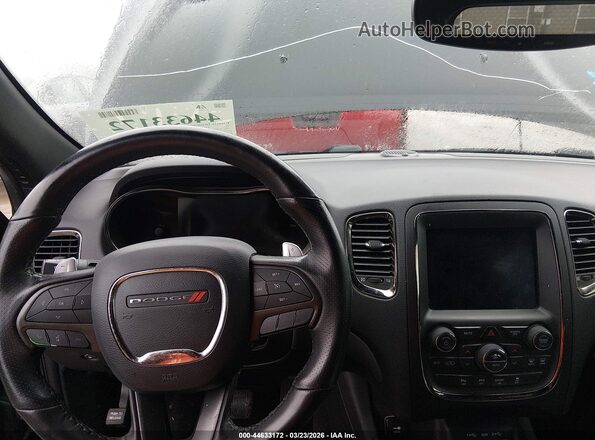 1C4SDJCT4KC722758 2019 DODGE DURANGO Black Вид задніх сидінь