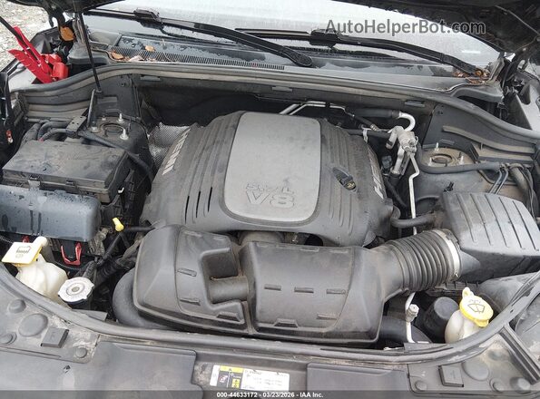1C4SDJCT4KC722758 2019 DODGE DURANGO Black Вид ззаду