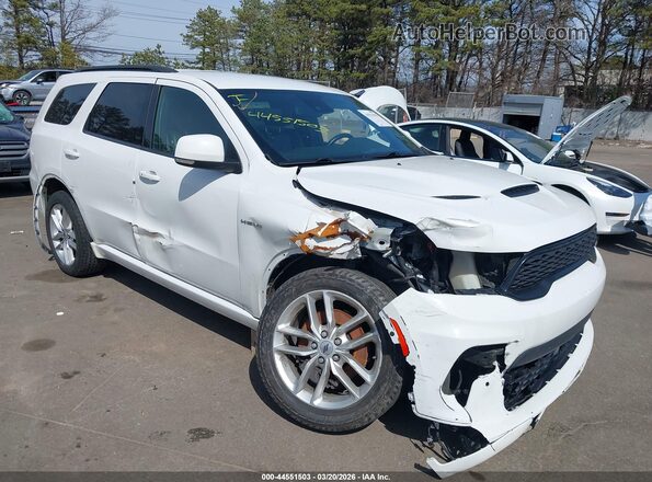 1C4SDJCT4MC518478 2021 DODGE DURANGO White წინა ხედი