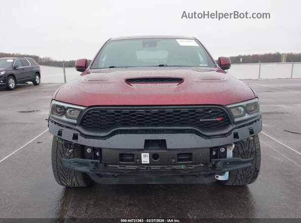 1C4SDJCT5NC134274 2022 DODGE DURANGO Maroon Widok zestawu wskaźników