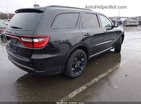 1C4SDJCT6LC224269 2020 DODGE DURANGO Black უკანა მარჯვენა