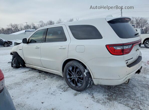 1C4SDJCT9MC557020 2021 DODGE DURANGO White Հետևի ձախ