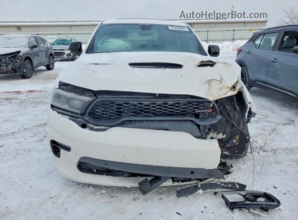 1C4SDJCT9MC557020 2021 DODGE DURANGO White Դիմացի տեսք