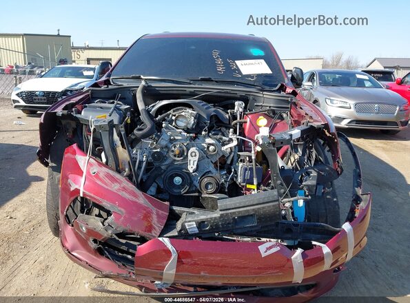 1C4SDJCT9RC183225 2024 DODGE DURANGO Burgundy Instrument cluster view