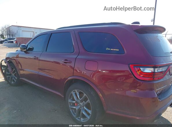 1C4SDJCT9RC183225 2024 DODGE DURANGO Burgundy 360 interior view