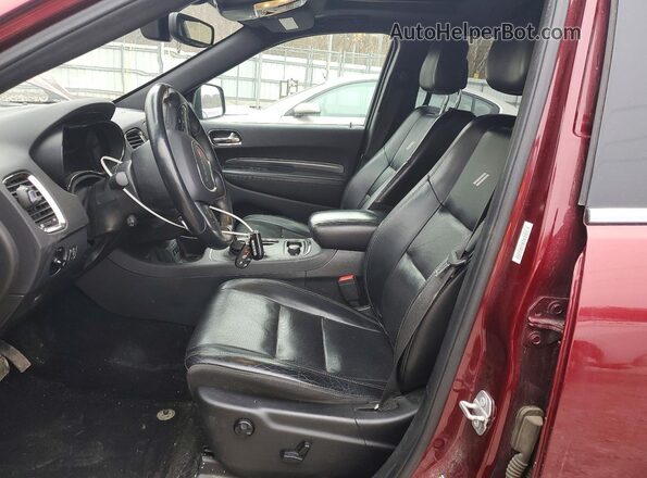 1C4SDJCTXKC723090 2019 DODGE DURANGO Maroon 