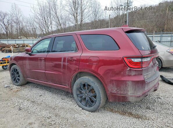 1C4SDJCTXKC723090 2019 DODGE DURANGO Maroon 