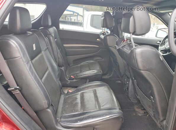 1C4SDJCTXKC723090 2019 DODGE DURANGO Maroon 