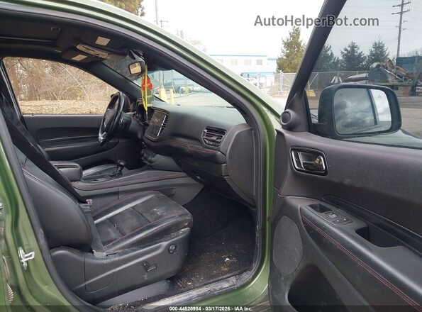 1C4SDJCTXMC520929 2021 DODGE DURANGO Green Vista interior delantera