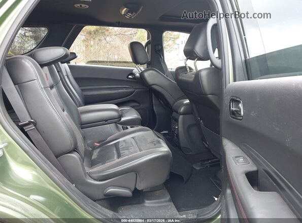 1C4SDJCTXMC520929 2021 DODGE DURANGO Green Vista de la etiqueta del VIN