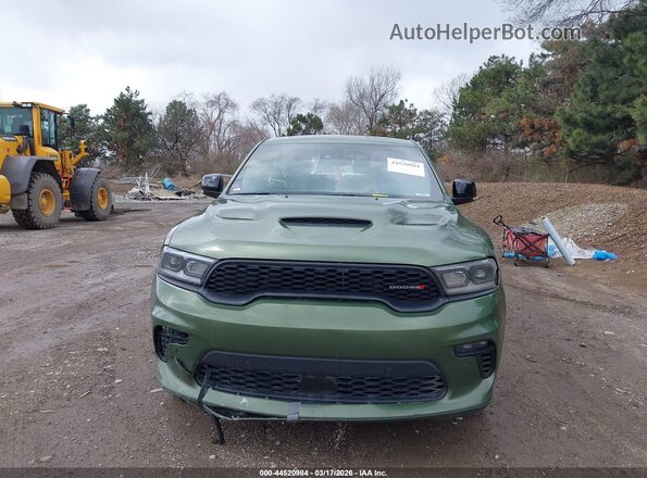 1C4SDJCTXMC520929 2021 DODGE DURANGO Green Vista del salpicadero