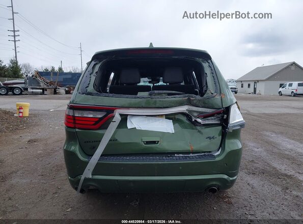 1C4SDJCTXMC520929 2021 DODGE DURANGO Green 