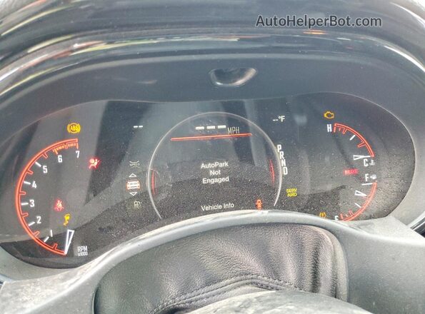 1C4SDJFT2SC526684 2025 DODGE DURANGO Белый Вид щитка приборов