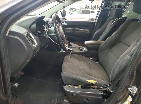1C4SDJFT5KC652831 2019 DODGE DURANGO Gray Вид салону спереду