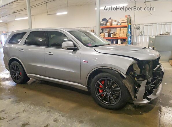 1C4SDJGJXJC132460 2018 DODGE DURANGO Серебряный Передняя правая четверть
