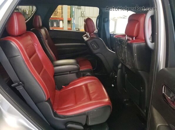 1C4SDJGJXJC132460 2018 DODGE DURANGO Серебряный Вид задней части салона