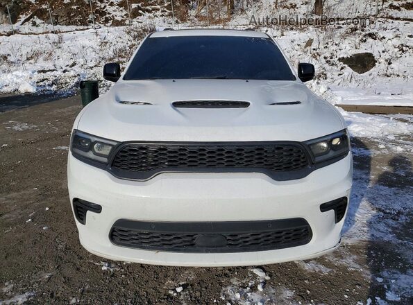 1C4SDJGJXPC612328 2023 DODGE DURANGO White Вид спереду