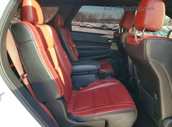 1C4SDJGJXPC612328 2023 DODGE DURANGO White Вид задньої частини салону