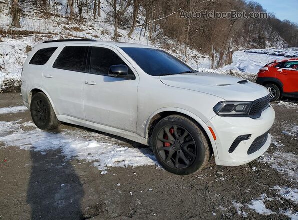 1C4SDJGJXPC612328 2023 DODGE DURANGO White Передня права чверть