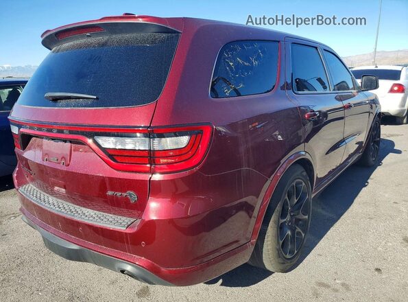 1C4SDJH98MC890662 2021 DODGE DURANGO Burgundy Հետևի աջ