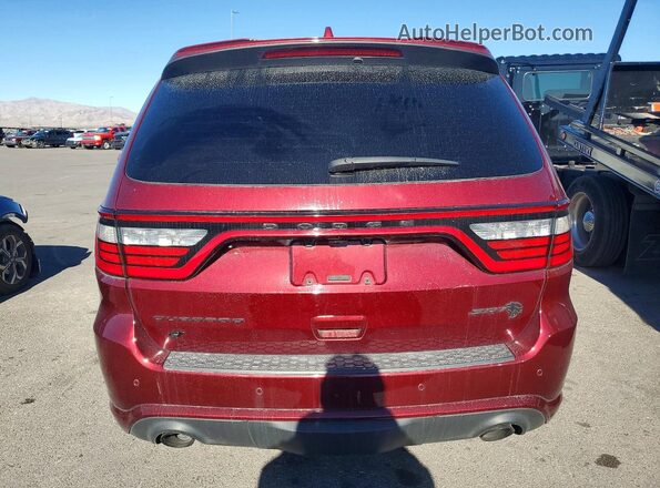 1C4SDJH98MC890662 2021 DODGE DURANGO Burgundy Հետևի տեսք