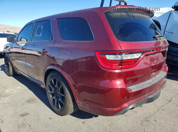 1C4SDJH98MC890662 2021 DODGE DURANGO Burgundy Հետևի ձախ