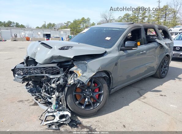 1C4SDJH9XPC617002 2023 DODGE DURANGO Серый Передняя левая четверть