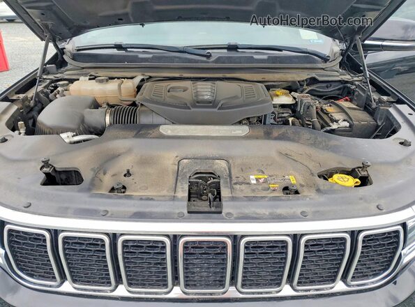 1C4SJSAP0RS112439 2024 JEEP WAGONEER Black ძრავის განყოფილების ხედი