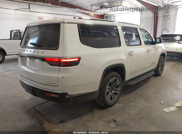 1C4SJSBP0PS568369 2023 JEEP WAGONEER L White Հետևի աջ