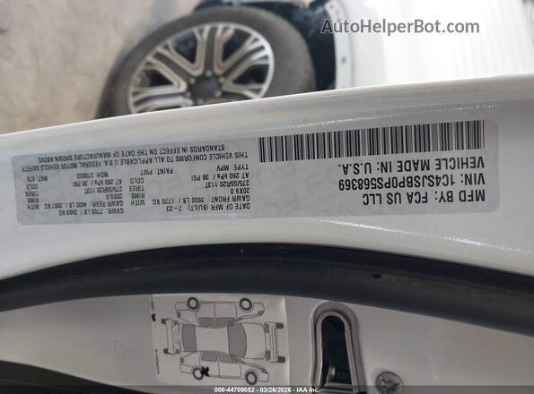 1C4SJSBP0PS568369 2023 JEEP WAGONEER L White Շարժիչի բաժամունքի տեսք