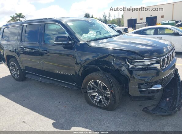 1C4SJSBP5SS513845 2025 JEEP WAGONEER L Black წინა ხედი