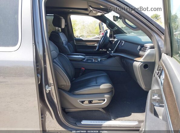 1C4SJSFP6PS529764 2023 JEEP GRAND WAGONEER L Black Widok wnętrza z przodu
