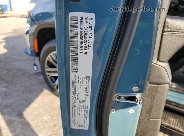 1C4SJUAP3TS153165 2026 JEEP GRAND Бирюзовый Панорамный вид салона 360°