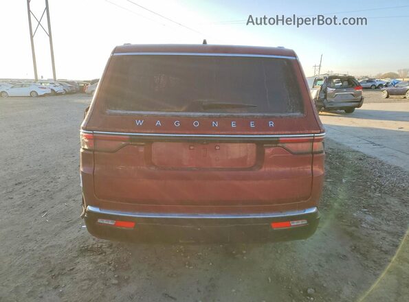 1C4SJVAP7RS121950 2024 JEEP WAGONEER Burgundy Вид ззаду
