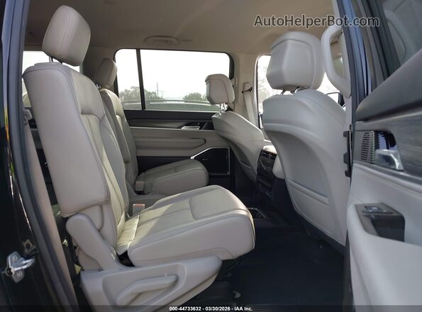 1C4SJVBP1PS553431 2023 JEEP WAGONEER Black Vista de la etiqueta del VIN