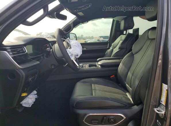1C4SJVDP0PS552820 2023 JEEP WAGONEER Gray Widok wnętrza z przodu
