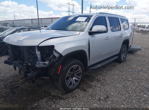 1C4SJVDT1NS211596 2022 JEEP WAGONEER Серебряный Передняя левая четверть
