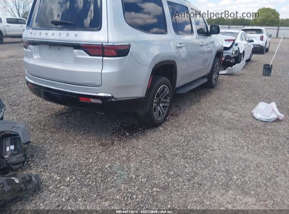 1C4SJVDT1NS211596 2022 JEEP WAGONEER Серебряный Задняя правая четверть