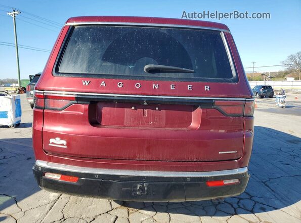 1C4SJVDT3NS214872 2022 JEEP WAGONEER Maroon Հետևի տեսք