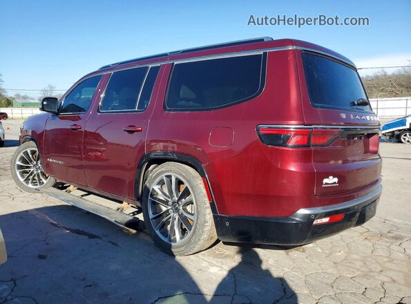 1C4SJVDT3NS214872 2022 JEEP WAGONEER Maroon Հետևի ձախ
