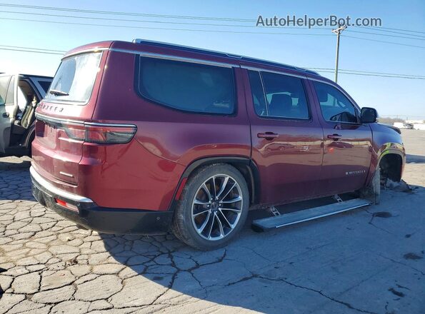 1C4SJVDT3NS214872 2022 JEEP WAGONEER Maroon Հետևի աջ