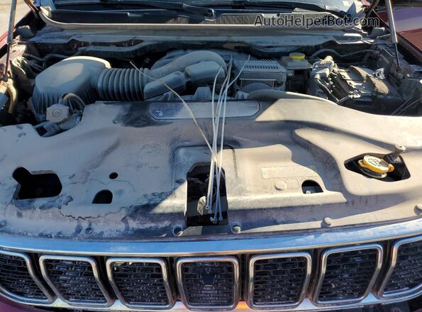 1C4SJVDT3NS214872 2022 JEEP WAGONEER Maroon Սալոնի հետևի տեսք