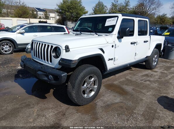1C6HJTAG0ML578155 2021 JEEP GLADIATOR White Przód lewy