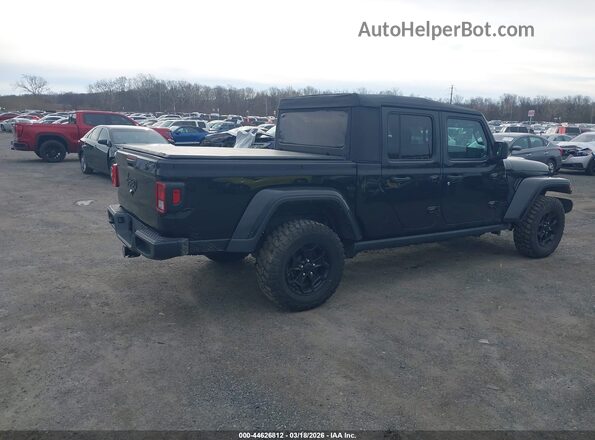 1C6HJTAG1PL525419 2023 JEEP GLADIATOR Black Задня права чверть