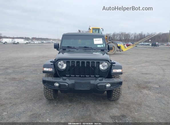 1C6HJTAG1PL525419 2023 JEEP GLADIATOR Black Вид щитка приладів