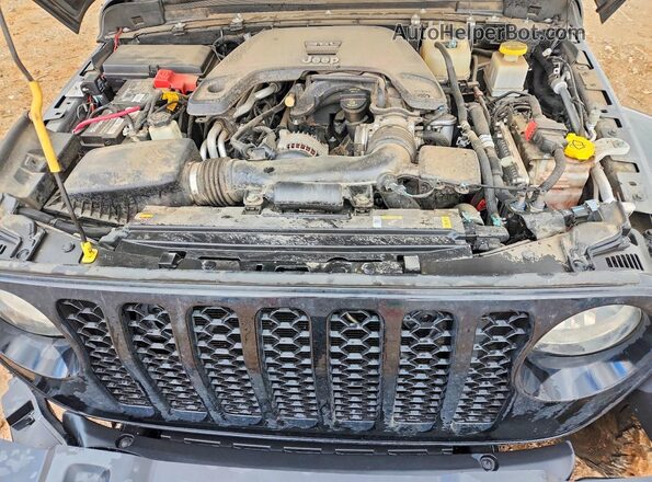 1C6HJTAG2ML537140 2021 JEEP GLADIATOR Gray Вид задньої частини салону