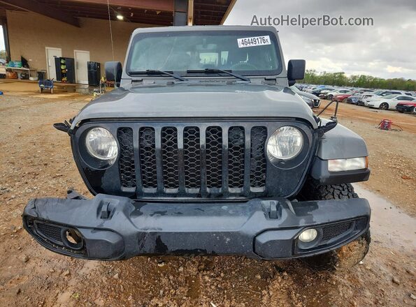 1C6HJTAG2ML537140 2021 JEEP GLADIATOR Gray Вид спереду
