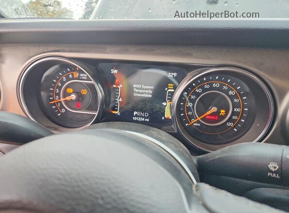 1C6HJTAG2ML537140 2021 JEEP GLADIATOR Gray Вид щитка приладів