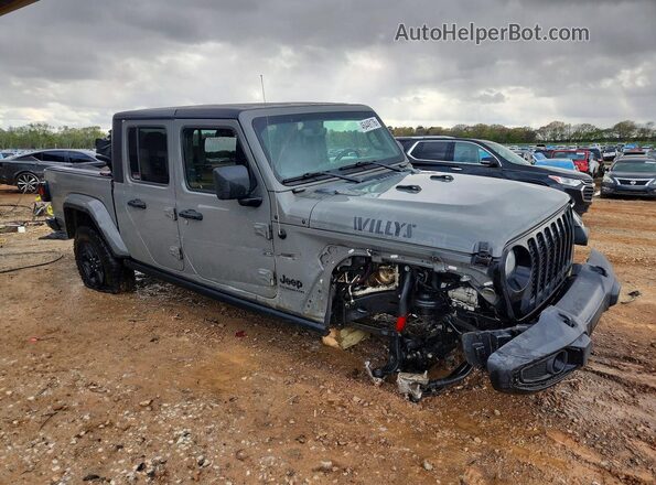 1C6HJTAG2ML537140 2021 JEEP GLADIATOR Gray Передня права чверть