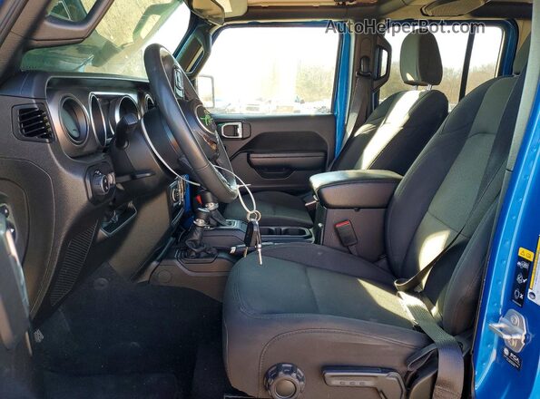 1C6HJTAG3PL561922 2023 JEEP GLADIATOR Blue Вид салону спереду